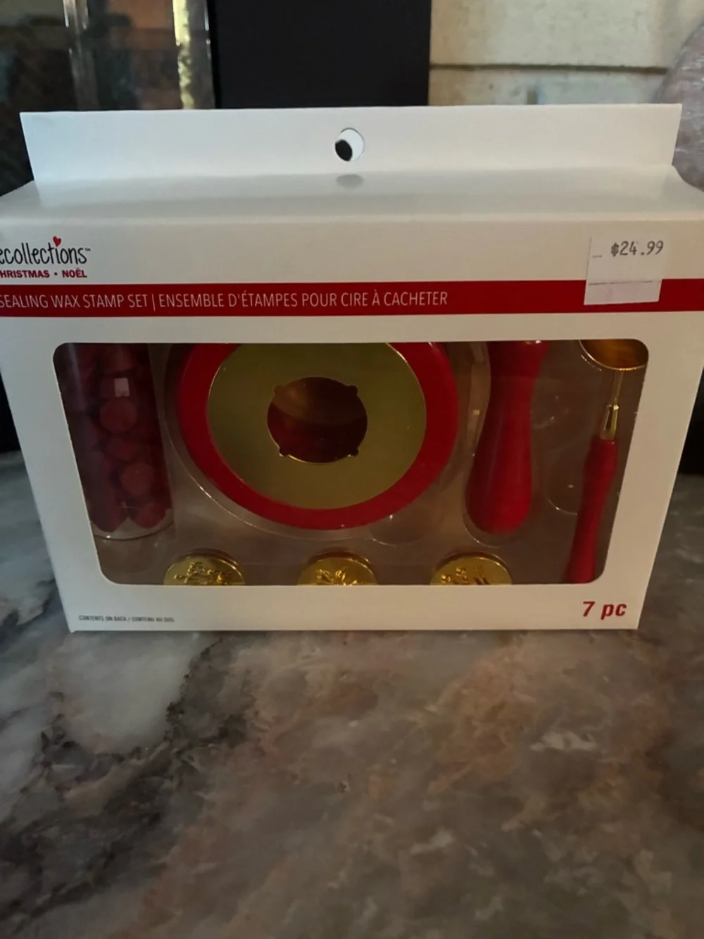 Recollections Sealing Wax Stamp Set - 7 Piece Set